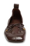 Frame Le Sunset Square Toe Ballet Flat In Canyon