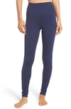 Zella Live In High Waist Leggings In Navy Peacoat