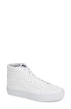 Vans Sk8 Hi Sneakers To Boot In Solid Colors In True White