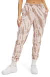 Good American Boyfriend Sweatpants In Dusk Tie Dye001