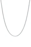 Bony Levy Audrey Diamond Tennis Necklace In 18k White Gold
