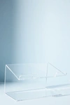 Anthropologie Acrylic Laptop Riser In White