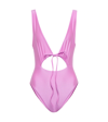 Jade Swim Cava Swimsuit In Lilac Sheen