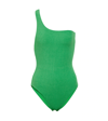 Jade Swim Evolve One-shoulder Swimsuit In Kelly Terry
