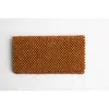 4africa Paperbead Clutch- Black In Terracotta