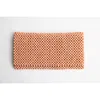 4africa Paperbead Clutch In Coral