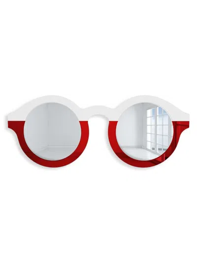 4artworks Sunglasses Mirrored Wall Decor In Red
