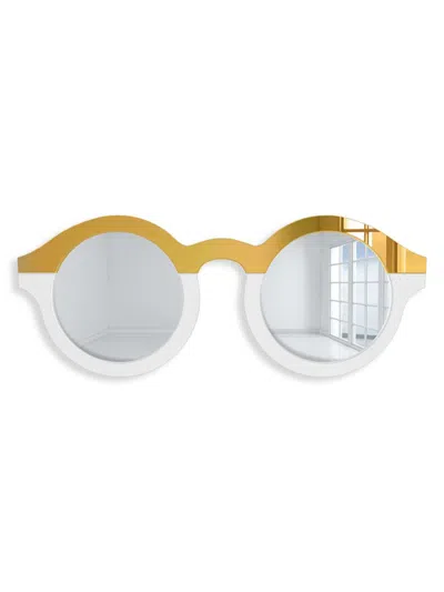 4artworks Sunglasses Mirrored Wall Decor In Gold