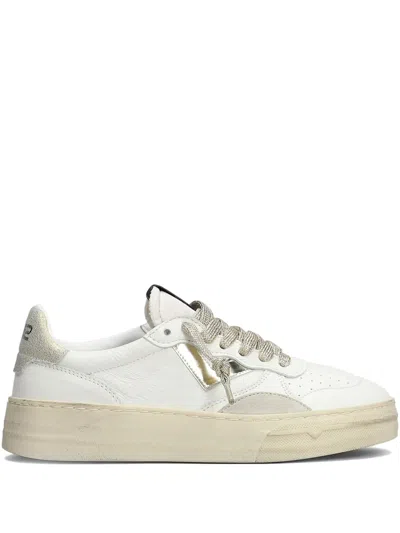 4b12 Hyper Sneakers In White