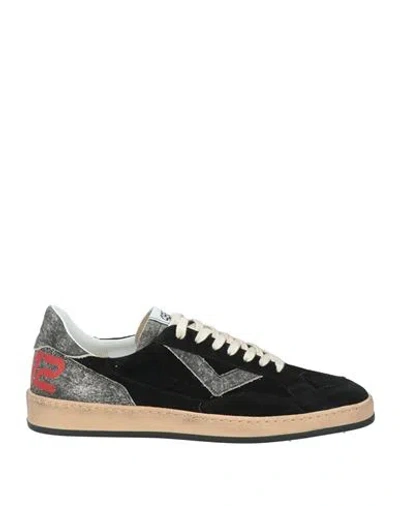 4b12 Man Sneakers Black Size 11 Leather
