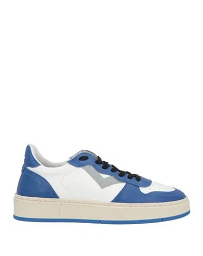 4b12 Man Sneakers Blue Size 9 Leather