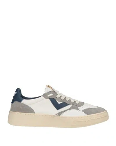 4b12 Man Sneakers Navy Size 7 Leather In Multi