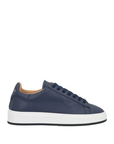 4b12 Man Sneakers Navy Size 9 Leather