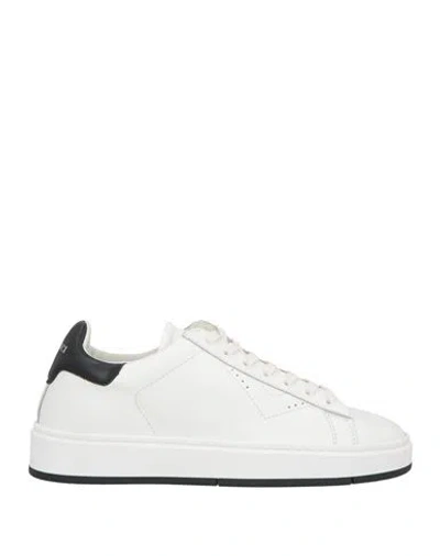 4b12 Man Sneakers White Size 9 Leather
