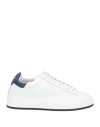 4b12 Man Sneakers White Size 9 Leather In White