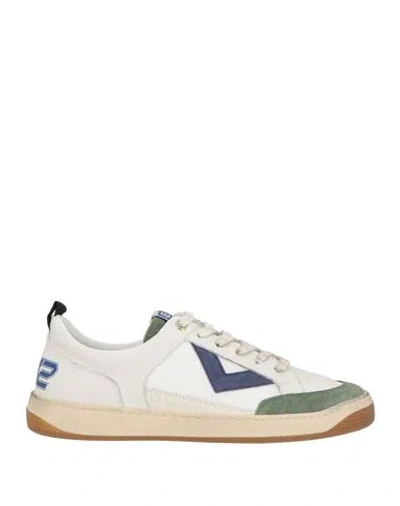 4b12 Man Sneakers White Size 9 Synthetic Material, Leather