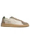 4b12 Men's Leather Sneakers  Playnew Brown Green