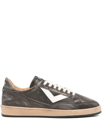 4b12 Playnew Panelled Sneakers In Brown