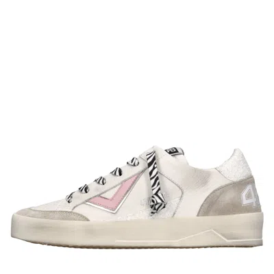 4b12 Sneakers In White