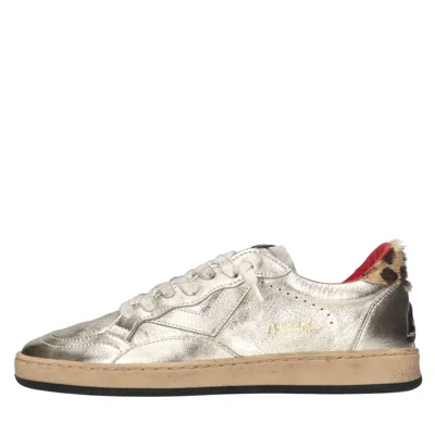 4b12 Sneakers In Oro Metallici E Grigi