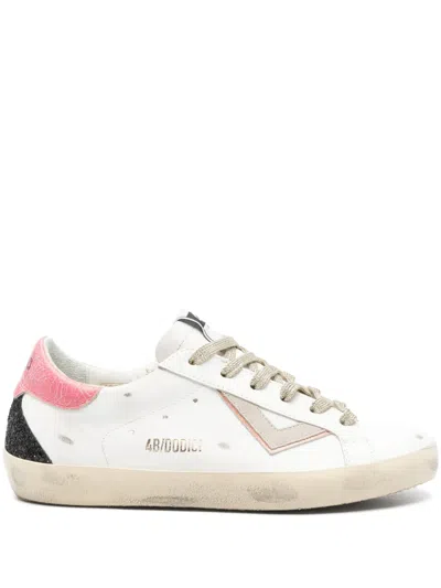 4b12 Suprime Sneakers In White