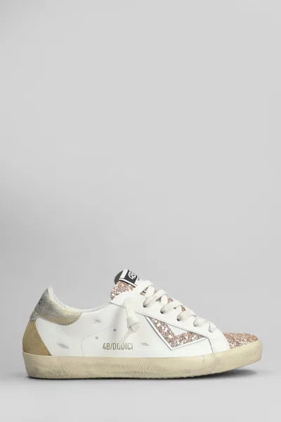 4b12 Suprime Sneakers In White