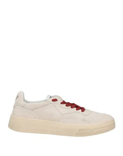 4b12 Woman Sneakers Beige Size 9 Leather In Neutral