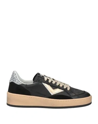 4b12 Woman Sneakers Black Size 9 Leather