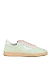 4b12 Woman Sneakers Light Green Size 8 Leather