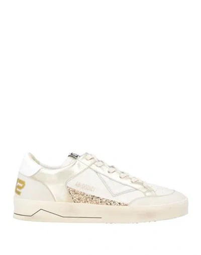 4b12 Woman Sneakers Platinum Size 6 Leather