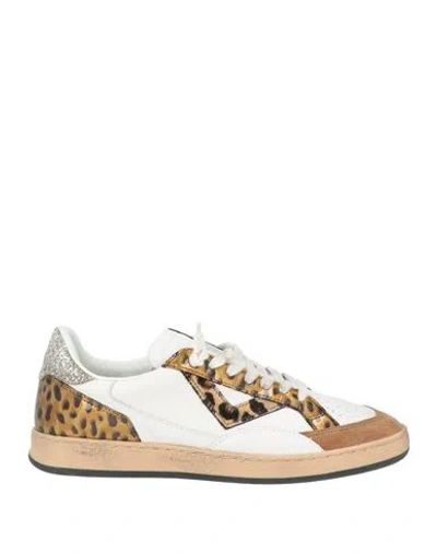 4b12 Woman Sneakers White Size 8 Leather