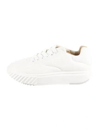 Pre-owned 4ccccees Canvas Sneakers In White