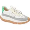 4ccccees Kapok Pinto Platform Sneaker In White