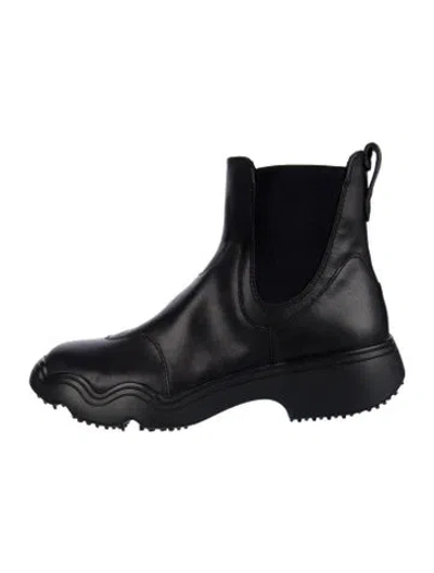 Pre-owned 4ccccees Leather Chelsea Boots In Blue