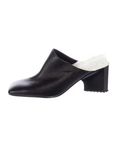 Pre-owned 4ccccees Leather Mules In Blue