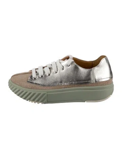 Pre-owned 4ccccees Leather Sneakers In Multi