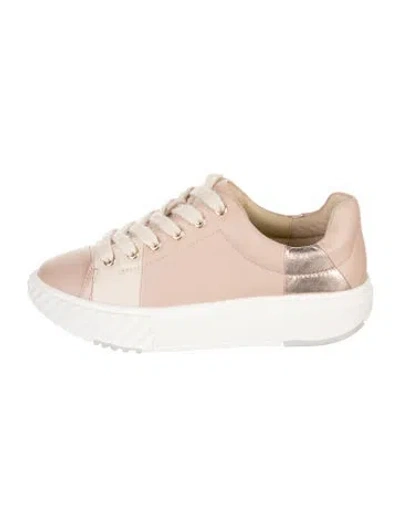 Pre-owned 4ccccees Leather Sneakers In Neutrals