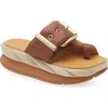 4ccccees Mellow Glow Platform Sandal In Brown