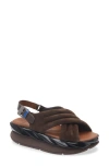 4ccccees Mellow Mana Platform Slingback Sandal In Burgundy