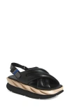 4ccccees Mellow Moa Platform Slingback Sandal In Black