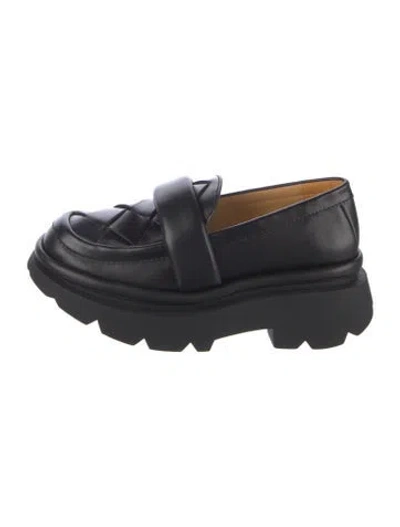 Pre-owned 4ccccees Patent Leather Loafers In Blue