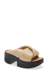 4ccccees Plia Anda Platform Sandal In Nude