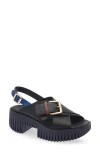4ccccees Plia Juno Platform Slingback Sandal In Black