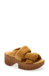 4ccccees Plia Semo Platform Sandal In Brown