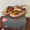 4ccccees Women's Mellow Mela Sandal In Tan/gold In Multi