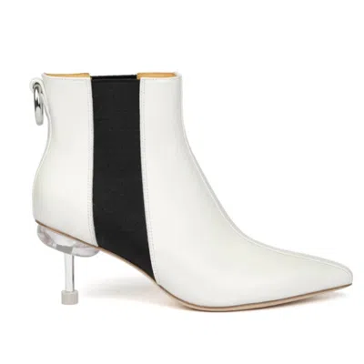 4ccccees Women's Osha Dive Chelsea Boots In Mid White In Multi