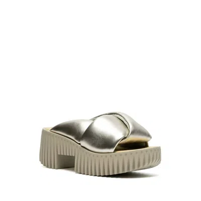 4ccccees Women's Plia Anda Sandal In Champagne In Silver