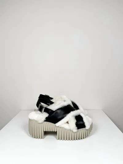 4ccccees Women's Plia Puffy Sandals In Oreo In Multi