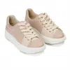4ccccees Women's Ray Lami Blush Sneaker In Black