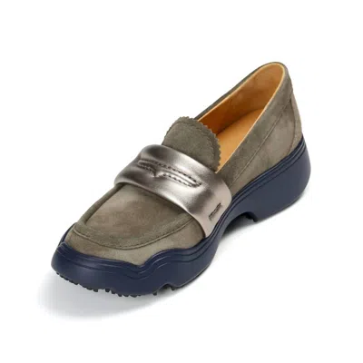 4ccccees Women's Sanho Loa Sandals In Smoke Suede In Multi